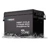 Renogy 12 V 300 Ah Core Mini LiFePO4 batteria al litio fosfato di ferro, migliorata 200 A, BMS 5000 cicli, funzione di protezione dal freddo, batteria al litio per camper, impianto solare, roulotte