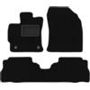 Wielganizator Tappetini auto in velluto su misura, compatibili con Toyota Prius III Plus Hatchback 2011-2015, 3 pezzi