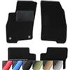 moto-MOLTICO Tappetini Auto Set di Tappeti in Moquette su Misura per Fiat Tipo Berlina dal 2016 (Filo Grigio)