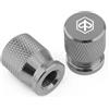AHUTCYK Coprivalvole per motociclette Per Piaggio One MP3 Beverly 300 400 Medley Liberty 150 ZIP NRG Fly S LX LXV GTV Moto Ruota Valvola Della Gomma Tappi Stelo Copertura(Titanium)
