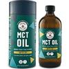 Coconut Merchant MCT Olio | 97% Premium C8, Perfetto per la Dieta Keto e Paleo, Ottimo per Caffè, Tè, Frullati e Chetogenico | 500ml