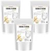 FlorioSport, Farina D'Avena Istantanea, 3000 g (3 Kg) Neutra | Alto contenuto di Proteine e Fibre | Senza Zuccheri Aggiunti | Senza Glutine | Senza OGM