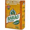 Yerbee Traditioneller Vakuum Barao Yerba Mate 1kg Brasilianisches Portugiesisch | Erva-Mate Barão Tradicional a Vácuo 1kg Português do Brasil | Bevanda disintossicante ed energetica
