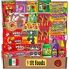 TLT FOODS Lotto Dolci Messicani - Confezione Varietà di Dolci Messicani Piccanti da Regalare, Mix Assortito di Caramelle, Candy Box Snack Messico, Chamoy, Pelon Pelo Rico, Pulparindo