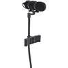 Pronomic Set MCM-100B Microfono a Clip con Supporto (Microfono a Condensatore, Collo d'Oca, Supporto per Contrabbasso, Alimentazione Phantom, Adattatore XLR, Custodia) nero