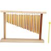 Kukyller Campanella a da 20 note, tavolo per campanelli a, singola, strumento a percussione, giocattolo musicale, strumento a martello, percussione con maglio per ornamento, decorazione