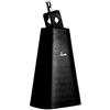 XDrum HCB-6 Cowbell - Cowbell da 6 con lunghezza di 22 cm per batteria e percussioni - Campana in acciaio - Montabile su batteria - Nero