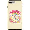 Rainbow Ego Co Custodia per iPhone 7 Plus/8 Plus Carino Divertente Unicorno Arcobaleno Alpha Meme Parodia Mas