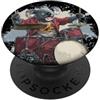 Rocking Koala Outfit Cool Koala batterista costume per gli amanti della batteria PopSockets PopGrip Adesivo