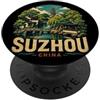 China Souvenir Gift Vintage Suzhou China Viaggio Souvenir Landmark Gift PopSockets PopGrip Adesivo