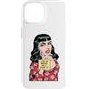 Grandio Design Funny Pop Art Gifts Custodia per iPhone 14 I May Be Wrong But I Doubt It Sarcastico Vintage Pop Art Girl