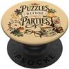 Quiet Table Co Puzzle Lover Puzzle prima delle feste PopSockets PopGrip Adesivo