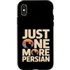 Persian Cat Lover Owner Custodia per iPhone X/XS Solo un altro divertente amante dei gatti persiani