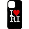 I HEART LOVE RHODE ISLAND Custodia per iPhone 13 Pro Max I LOVE HEART RODE ISLAND RI