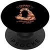 Fashion Book Delicato Arch Arches National Park Utah Escursionismo Campeggio PopSockets PopGrip Adesivo