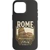 Roma Italia Ancient Colosseum Roman Trav Custodia per iPhone 16 Pro Max Vintage Roma Italia Colosseo Antico Romano Punto di riferimento 1