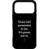 Gospel of Salvation Christian Faith Evan Custodia per iPhone 17 Pro Max Grace Isn't Permission to Sin It's Grace Not To - Evangelism