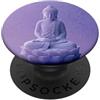 Buddha Designs by Kajiro Buddha astratto - fiore di loto - buddismo spirituale buddista PopSockets PopGrip Adesivo