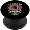 Carlsbad Caverns Vintage Gifts Design retrò vintage del parco nazionale di Carlsbad Caverns PopSockets PopGrip Adesivo