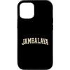 APezzaniWear | Cultural Graphic Concept Custodia per iPhone 12/12 Pro Jambalaya | Espressione Tipografica Distinta