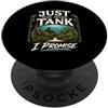 Freshwater Fish Keeper Aquascaping Desig Just One More Tank I Promise Acquario PopSockets PopGrip Adesivo