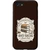 Goth Book Club Apparel Custodia per iPhone SE (2020) / 7/8 Lettore di bibliofili introverso del club di lettura degli amanti dei libri