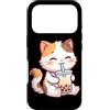 Kawaii Boba Tea Japan Otaku Bubble Milk Custodia per iPhone 17 Pro Kawaii Gatto Bere Bolla Boba Latte Tea Amante Giappone Otaku