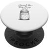 Pane Bakehouse Commerciante di pasta mad Ferment The Day Away Funny Sourdough Bread Baking Pun Baker PopSockets PopGrip Adesivo