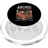 Arches Vintage Gifts Apparel Design retrò d'avventura vintage del Parco nazionale degli Arches PopSockets PopGrip per MagSafe