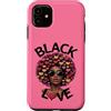 Storia nera Life Tee Co Custodia per iPhone 11 Capelli afro neri della regina dell'amore