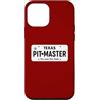 Miftees BBQ Tees Custodia per iPhone 12 mini Licenza Texas Pitmaster Texas Pitmaster