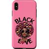 Storia nera Life Tee Co Custodia per iPhone XS Max Capelli afro neri della regina dell'amore