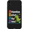 ADHD Awareness Designs For Kids And Pare Custodia per iPhone XS Max ADHD Hey Dino Divertente