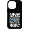 Dog Father Gamer Pup Lover Custodia per iPhone 13 Pro Gioco Cane Papà Vittoria Schermo E Scodinzolante Code