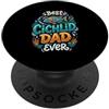 African Aquarium Tropical Freshwater Fis Best Cichlid Dad Ever Fishkeeping Cichlid Keeper Acquariofilo PopSockets PopGrip Adesivo