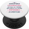Umorismo Regali per Educatrice divertent Divertente Educatrice donna Collega Straordinaria Educatrice PopSockets PopGrip Adesivo