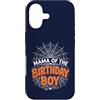 Web Spider Birthday Family Matching Part Custodia per iPhone 17 MAMA of the BOY Maglietta per festa di compleanno ragnatela di Halloween