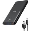 VRURC Batteria esterna di grande capacità di ricarica rapida PD 20W USB C Power Bank con 3 uscite e 3 ingressi, compatibile con la maggior parte degli smartphone