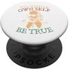 Avid Literature Readers Book Lovers To Thine Own Self Be True.. Shakespeare in Sunglasses Hamlet PopSockets PopGrip Adesivo