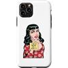 Grandio Design Funny Pop Art Gifts Custodia per iPhone 11 Pro I May Be Wrong But I Doubt It Sarcastico Vintage Pop Art Girl