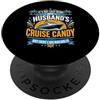 His Cruise Candy Wife Not Easy But Here Non è facile essere la caramella da crociera di mio marito, ma lo sto inchiodando PopSockets PopGrip Adesivo