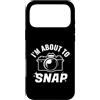 Snap Shot Photography Humor Gifts Co Custodia per iPhone 17 Pro Max Sto per scattare un divertente design della fotocamera di un fotografo