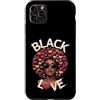 Storia nera Life Tee Co Custodia per iPhone 11 Pro Max Regina dei capelli afro Black Love
