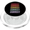 Correct Apparel Corretto PopSockets PopGrip per MagSafe