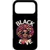 Storia nera Life Tee Co Custodia per iPhone 17 Pro Max Regina dei capelli afro Black Love