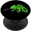 generic Pixel Chameleon cattura la mosca PopSockets PopGrip Adesivo