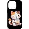 Kawaii Boba Tea Japan Otaku Bubble Milk Custodia per iPhone 14 Pro Kawaii Gatto Bere Bolla Boba Latte Tea Amante Giappone Otaku