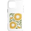Vintage Boho Floral Wildflowers Graphic Custodia per iPhone 16 Pro Max Boho Fiore Fiori di campo Vintage Floreale Natura Botanico
