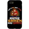 Ramen And Gaming Anime Gifts For Boys Ki Custodia per iPhone SE (2020) / 7/8 Solo un ragazzo che ama anime ramen e gioco giapponese gamer