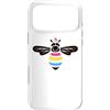 Pansexual Flag Bee Tees Custodia per iPhone 17 Pro Max Bandiera pansessuale ape